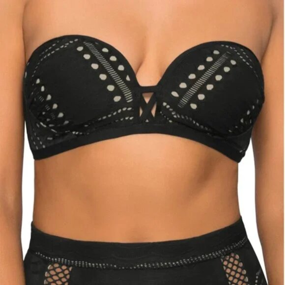 Jets Australia Impressions Bandeau Top (size 10) NWT - Picture 1 of 11